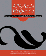 Apa Style Helper 5.0: Software for New Writers in the Behavioral Sciences