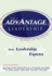 The Advantage of Leadership: From Leadership Experts