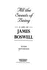All the Sweets of Being: A Life of James Boswell