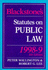 Blackstone's Statutes on Public Law 1998-99