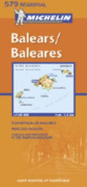 Michelin Spain, Baleares Map No. 579