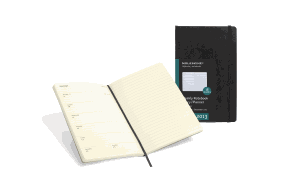 Moleskine 2013 18 Month Weekly Planner Notebook Large Softcover Black (18 Month Diary)