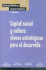 Capital Social y Cultura: Claves Estrategicas Para el Desarrollo