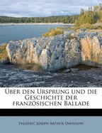 ber Den Ursprung Und Die Geschichte Der Franzsischen Ballade