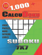 1,000 + Calcudoku sudoku 7x7: Logic puzzles hard - extreme levels