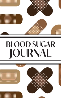 1-Year Daily Blood Sugar Journal (Medical Plasters Multi-Color Dark Skin Tone): 6"x9" Hardcover 52+ Extra Weeks Daily Blood Sugar Logbook Tracker Complete with Monthly Trend Graphs for Diabetics - Revive Stationery