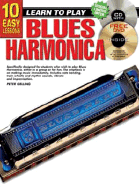 10 Easy Lessons Blues Harmonica Bk/CD - Gelling, Peter, and Ltp Publications (Creator)