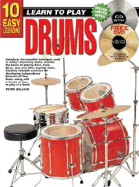 10 Easy Lessons Drums Bk/CD/DVD - Gelling, Peter, and Ltp Publications (Creator)