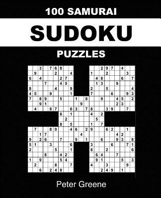 100 Samurai Sudoku Puzzles - Greene, Peter