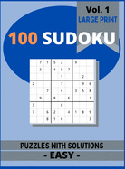 100 Sudoku Puzzles for Adults: 100 Easy Sudoku Puzzle Book for Adults