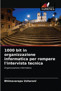 1000 bit in organizzazione informatica per rompere l'intervista tecnica