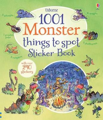 1001 Monster Things to Spot Sticker Book - Doherty, Gillian