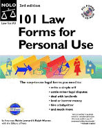 101 Law Forms for Personal Use