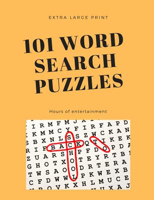 101 Word Search Puzzles: Extra Large Print - Pickles, Pretty