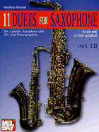 11 Duets for Saxophone: For Alto And/Or Tenor Saxophone