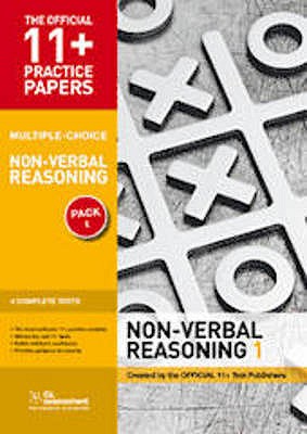 11+ Practice Papers, Non-Verbal Reasoning Pack 2 (Multiple Choice): NVR Test 5, NVR Test 6, NVR Test 7, NVR Test 8 - GL Assessment