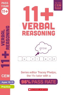 11+ Verbal Reasoning Practice and Assessment for the CEM Test Ages 10-11 - Phelps, Tracey