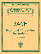 15 Two- And Three-Part Inventions: Schirmer Library of Classics Volume 813