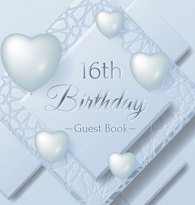 16th Birthday Guest Book: Keepsake Gift for Men and Women Turning 16 - Hardback with Funny Ice Sheet-Frozen Cover Themed Decorations & Supplies, Personalized Wishes, Sign-in, Gift Log, Photo Pages - Lukesun, Luis