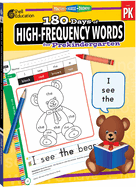 180 Days(tm) High-Frequency Words for Prekindergarten: Practice, Assess, Diagnose