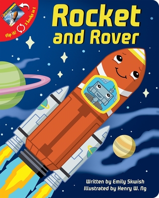 2 Books in 1: Rocket and Rover and All about Rockets 3-2-1 Blast Off! Fun Facts about Space Vehicles - Skwish, Emily