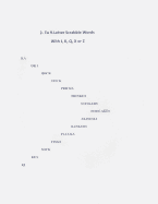 2- To 9-Letter Scrabble Words with J, K, Q, X or Z