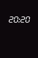 20: 20: 2020 Kalenderbuch A5 A5 Schwarz