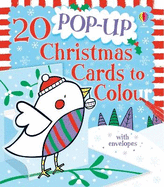 20 Pop-Up Christmas Cards to Colour