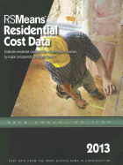 2013 Rsmeans Residential Cost DAT: Means Residential Cost Data