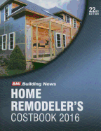 2016 Bni Home Remodelers Costbook