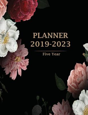 2019-2023 Five Year Planner: Monthly Schedule Organizer - Agenda Planner For The Next Five Years, 60 Months Calendar, Appointment Notebook and Journal Personal - Labbe, Bertha