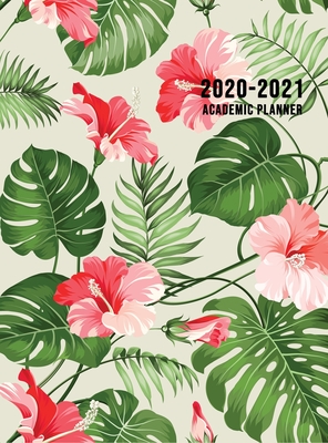 2020-2021 Academic Planner: Large Weekly and Monthly Planner with Inspirational Quotes and Floral Cover Volume 1 (Hardcover) - Planners, Miracle