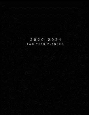 2020-2021 Two Year Planner: Black Cover - 24 Months Agenda Planner with Holiday - Jan 2020 - Dec 2021 Two Year Personalized Planner, Password Log - Academic Schedule Organizer Logbook and Journal Notebook - Personal Appointment Book - Beautiful, Tim Star