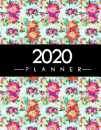 2020 Planner: January-December 2020 12-monthly Calendar Schedule Organizer with Inspirational Quotes Unique Customized Cover-Themed Colored Interior Border Volume 7 Lovely Floral Design 8.5x 11 inches, 30 pages