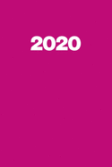 2020: Terminkalender ca DIN A5 wei? ?ber 370 Seiten I Jahreskalender I Terminplaner I Tagesplaner
