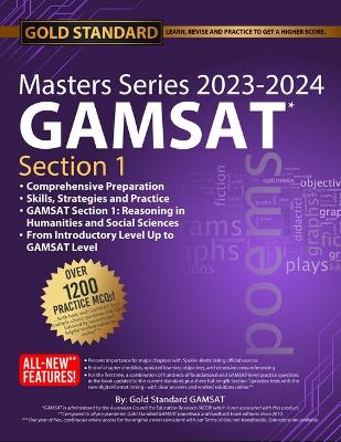 2023-2024 Masters Series GAMSAT Section 1 Preparation by Gold Standard: Gamsat - The Gold Standard Gamsat Team (Creator)