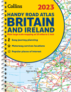 2023 Collins Handy Road Atlas Britain and Ireland: A5 Spiral