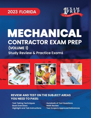 2023 Florida Mechanical Contractor: Volume 1: Study Review & Practice Exams - Inc, Upstryve