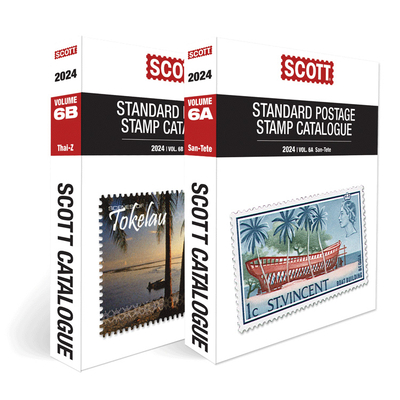 2024 Scott Stamp Postage Catalogue Volume 6: Cover Countries San-Z (2 Copy Set): Scott Stamp Postage Catalogue Volume 6: Countries San-Z - Bigalke, Jay, and Jim Kloetzel (Consultant editor), and Snee, Chad