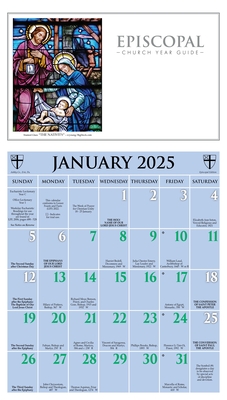 2025 Episcopal Church Year Guide Kalendar: January 2025 Through December 2025 - Ashby Company (Creator)