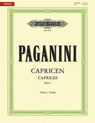 24 Caprices Op. 1 for Violin: Urtext - Paganini, Niccol (Composer), and Hertel, Klaus (Composer)