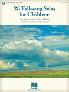25 Folksong Solos for Children - Vocal/Piano Book/Online Audio