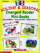 25 Holiday & Seasonal Emergent Reader Mini-Books - Fleming, Maria