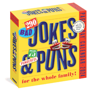 290 Bad Jokes & 75 Punderful Puns for the Whole Family Page-a-Day Calendar 2024: the World's Bestselling Jokes Calendar