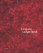 3 Column Ledger Book