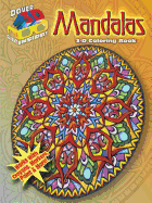 3-D Coloring Book: Mandalas