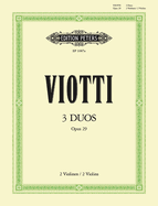 3 Duos Op. 29 for 2 Violins: Set of Parts, Part(s)