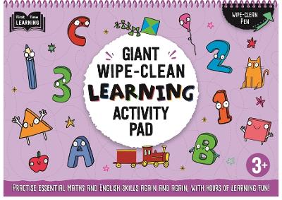 3+ Giant Wipe-Clean Learning Activity Pad - Autumn Publishing