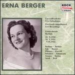 3 Song Recitals by Erna Berger