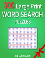 300 Large Print Word Search Puzzles